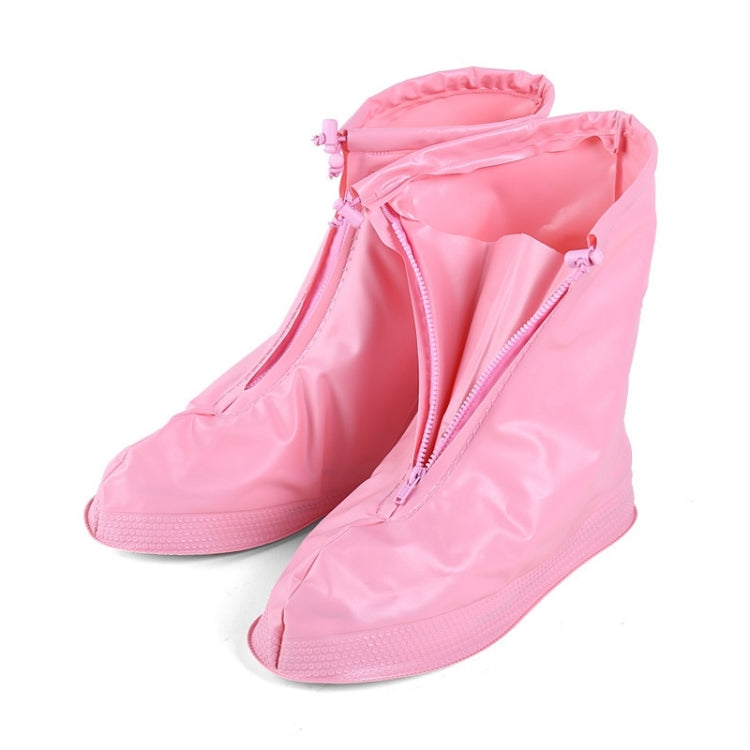 Fashion Children PVC Non-slip Waterproof Thick-soled Shoe Cover Size: XL My Store