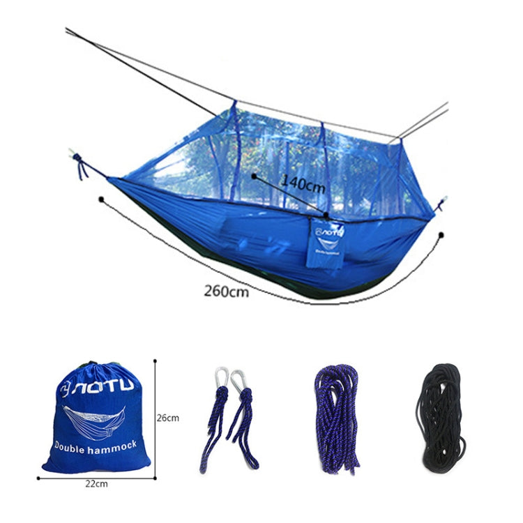 AOTU AT6730 Outdoor Camping Nylon Cloth Mosquito Repellent Hammock