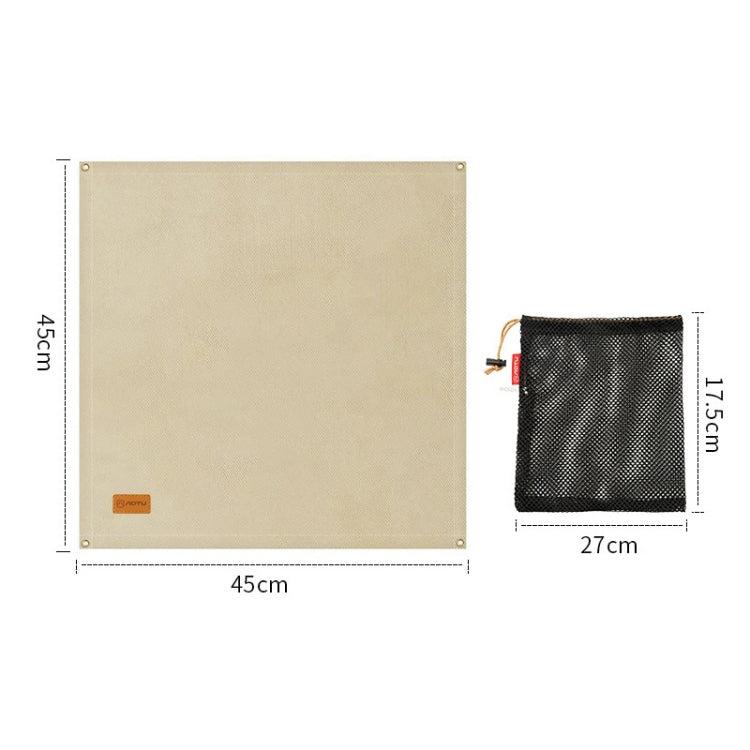 AOTU AT9044 Outdoor Camping Fire Blanket Barbecue Insulation Mat, Size: 45 x 45cm Reluova