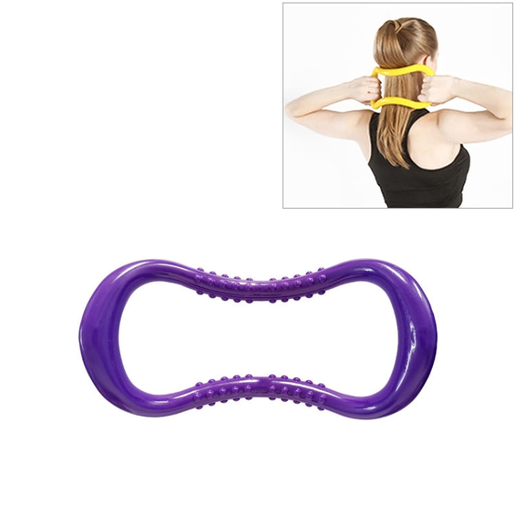 PP Double Massage Point Yoga Circle Fascia Stretching Ring Pilates Resistance Ring Reluova