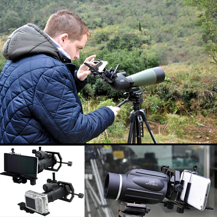 Datyson 5P0010L Telescope Photography Stand, Standard + 1 Phone Holder Reluova