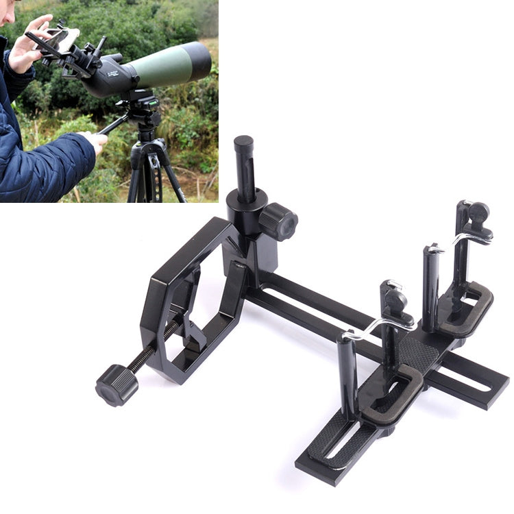 Datyson 5P0010L Telescope Photography Stand, Standard + 2 Phone Holder Reluova