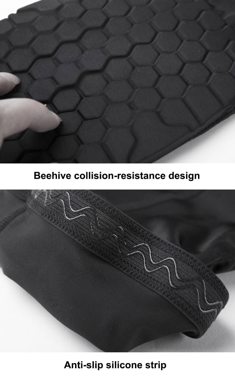 1 PC Beehive Shaped Sports Collision-resistant Lycra Elastic Knee Support Guard, Long Version, Size: L