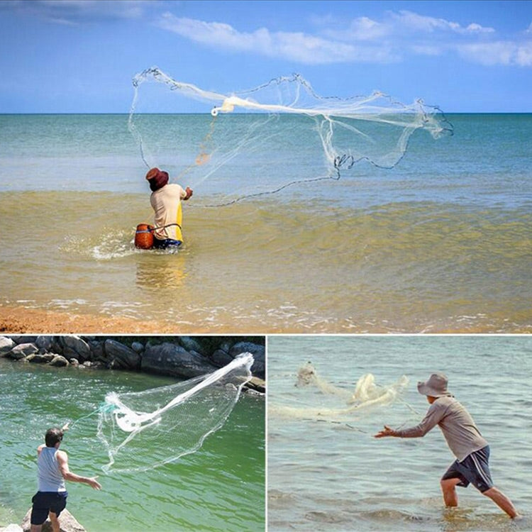 300 Flying Disc Monofilament Fishing Net, Height: 1.5m