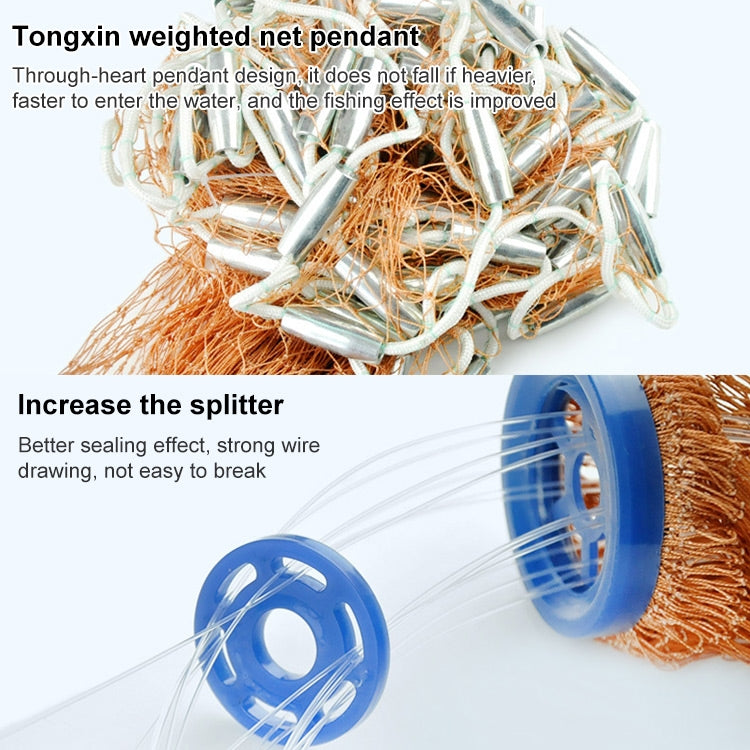 360 Help Throw Monofilament Fishing Net, Height: 1.8m