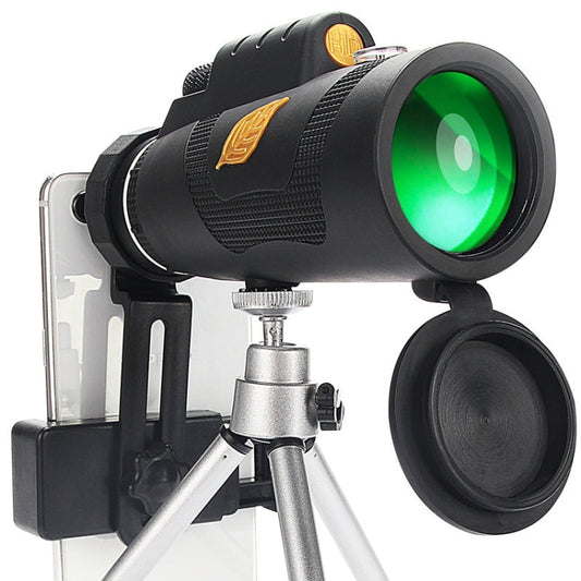 Moge 12x50 Professional HD Monocular Night Vision Telescope With Tripod Reluova