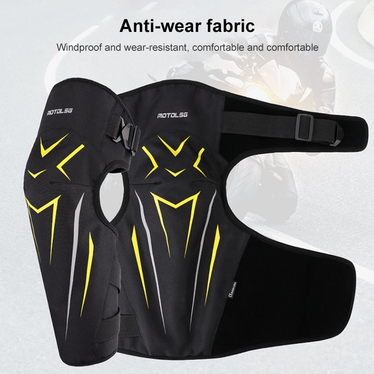 MOTOLSG 2 in 1 Knee Pads Motorcycle Bicycle Riding Warm Fleece Soft Protective Gear with CE Protector ÎҵÄÉ̵ê