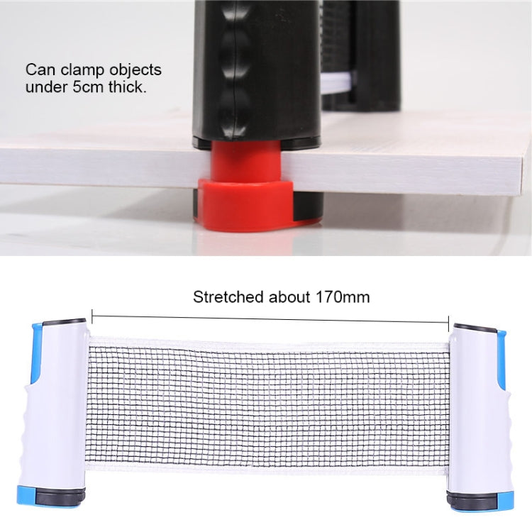 REGAIL Retractable Portable Table Tennis Net Rack