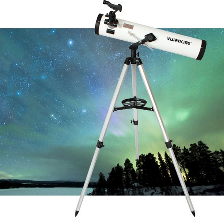 Visionking High Quality Astronomy (700/76mm) 3 inch Telescope Newtonian Reflector Astronomical Space Telescope