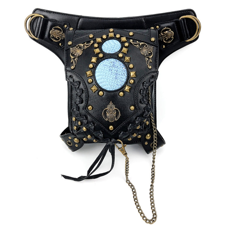 FHG082BK Ladies Multifunctional One-shoulder Crossbody Bag Waist Bag Reluova