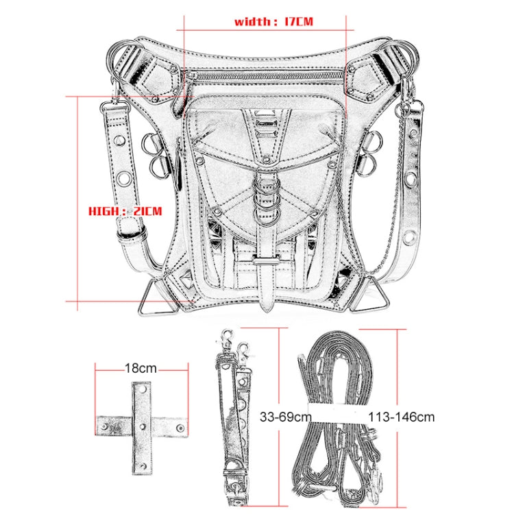 HG064 One-shoulder Bag Cross-body Bag Outdoor Mobile Phone Waist Bag for Ladies Reluova