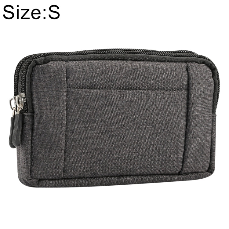 Sports Denim Universal Phone Bag Waist Bag for 5.2 inch or below Smartphones, Size: S Reluova