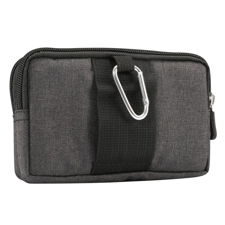 Sports Denim Universal Phone Bag Waist Bag for 5.5~6.3 inch Smartphones, Size: L Reluova