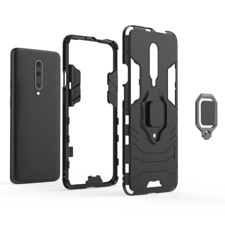 PC + TPU Shockproof Protective Case for OnePlus 7 Pro, with Magnetic Ring Holder My Store