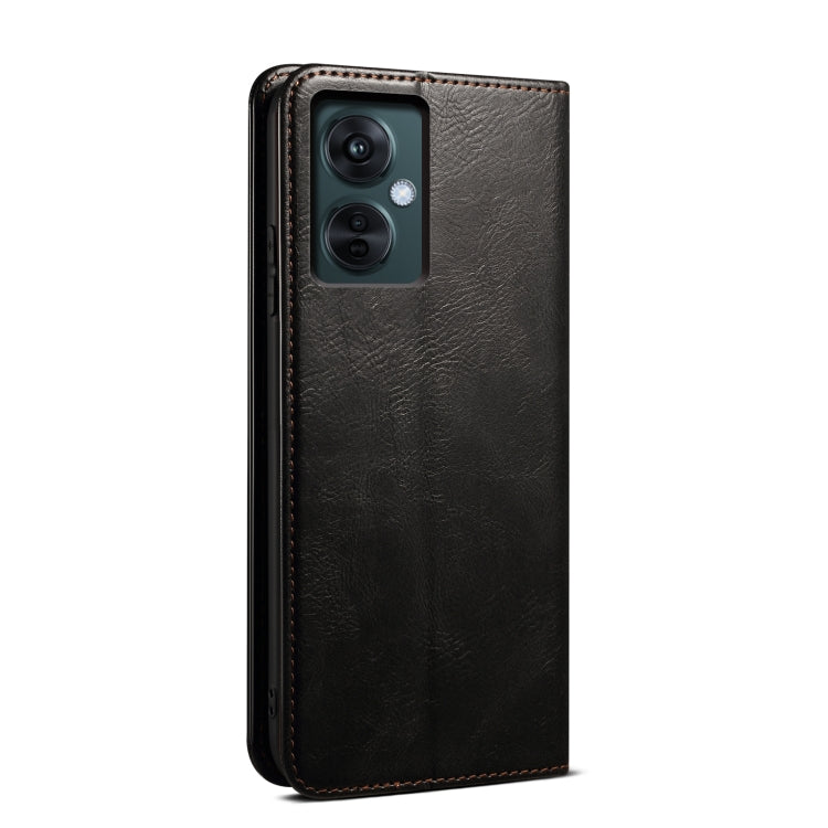 Oil Wax Crazy Horse Texture Leather Phone Case For OnePlus Nord CE 3 Lite / OPPO K11X My Store