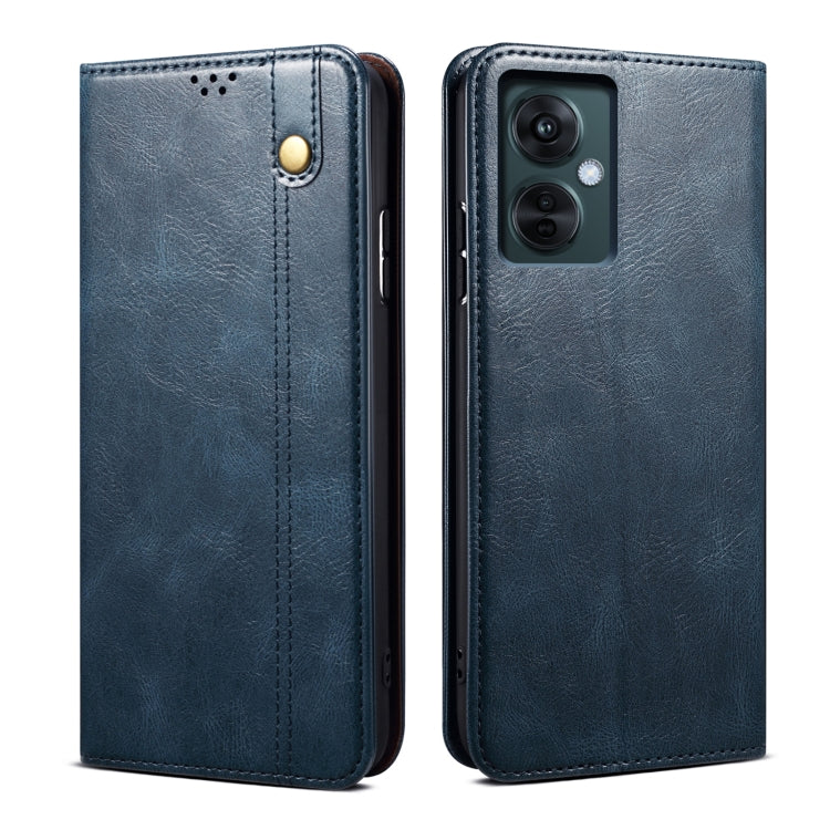 Oil Wax Crazy Horse Texture Leather Phone Case For OnePlus Nord CE 3 Lite / OPPO K11X My Store