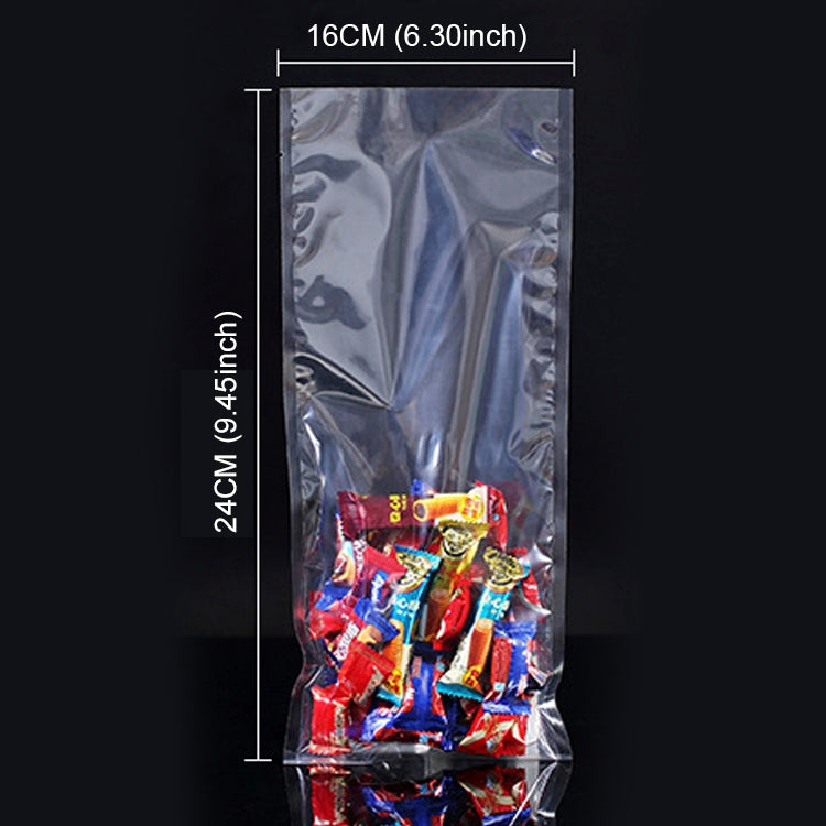 100 PCS Food Vacuum Packaging Transparent Plastic Bag Nylon Fresh-keeping Bag, Size: 25cm x 35cm