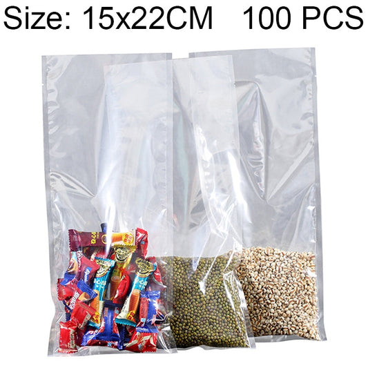 100 PCS Food Vacuum Packaging Transparent Plastic Bag Nylon Fresh-keeping Bag, Size: 25cm x 35cm