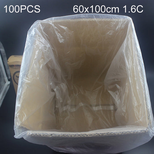 100 PCS 1.6C Dust-proof Moisture-proof Plastic PE Packaging Bag, Size: 60cm x 100cm