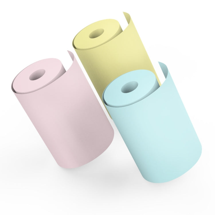 3pcs Color Label Printer Paper Sticker, Size: 57 x 25 mm My Store