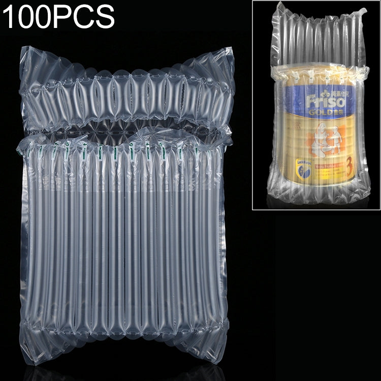 100 PCS Air Column Cushion Bag Packing for Mobile Phones & Spare Parts & Gift Box Package, Size: 11 x 20cm, Custom Printing and Size are welcome