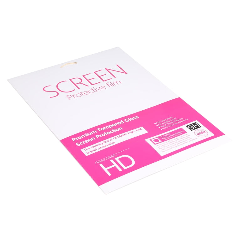 100 PCS For 10 inch Tempered Glass Film Screen Protector Paper Package