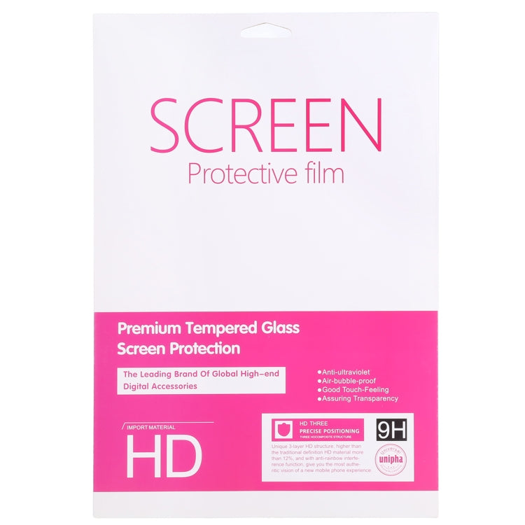 100 PCS For 10 inch Tempered Glass Film Screen Protector Paper Package