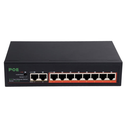 8 Ports 10/100Mbps POE Switch IEEE802.3af Power Over Ethernet Network Switch for IP Camera VoIP Phone AP Devices My Store