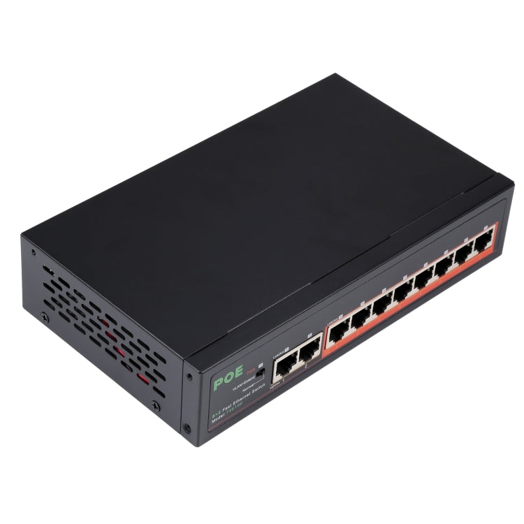 8 Ports 10/100Mbps POE Switch IEEE802.3af Power Over Ethernet Network Switch for IP Camera VoIP Phone AP Devices My Store