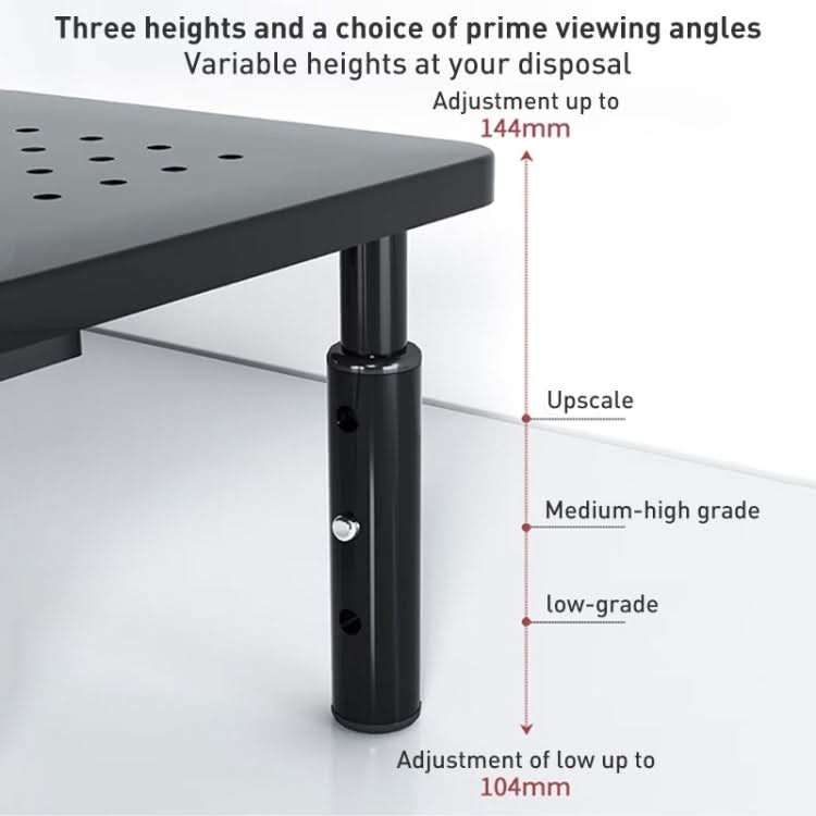 Lenovo ThinkPad GM200 Laptop Stand Monitor Elevated Stand with Phone Holder & Storage Basket My Store