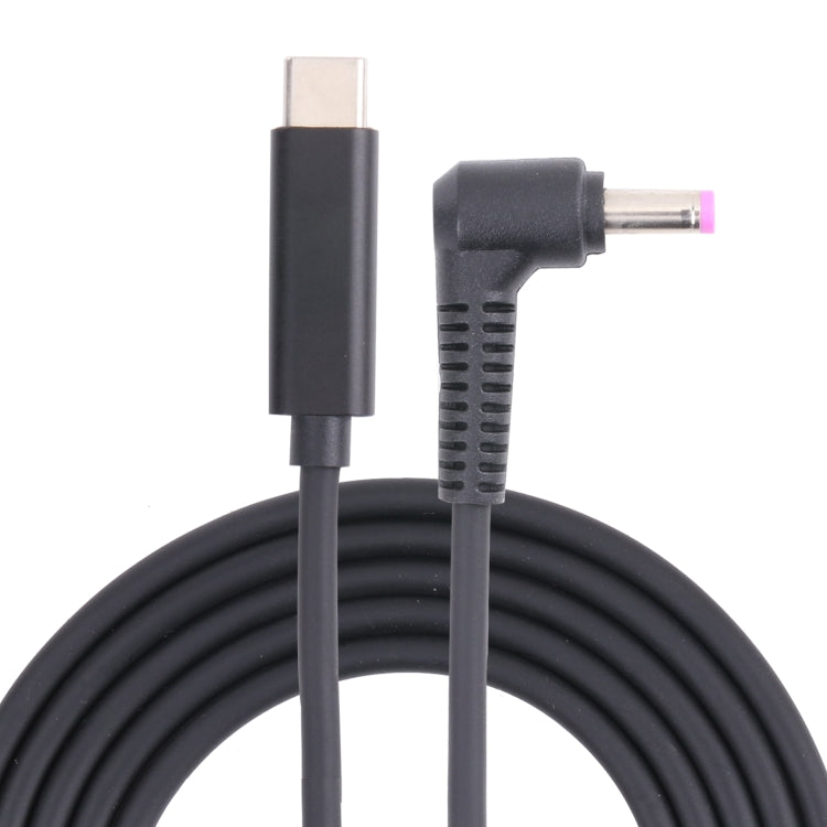 4.8 x 1.7mm Male to USB-C / Type-C Male Adapter Cable, Cable Length: 1.8m