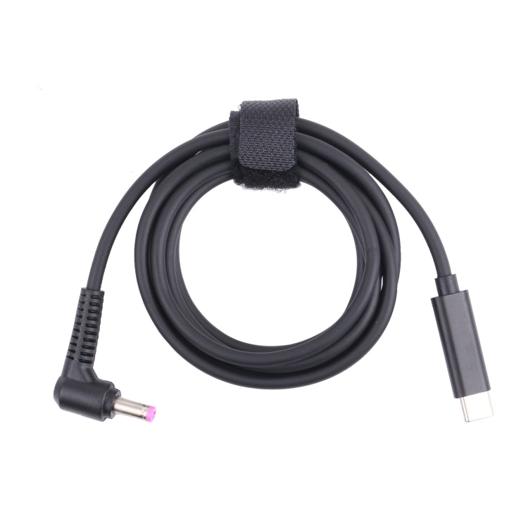 4.8 x 1.7mm Male to USB-C / Type-C Male Adapter Cable, Cable Length: 1.8m