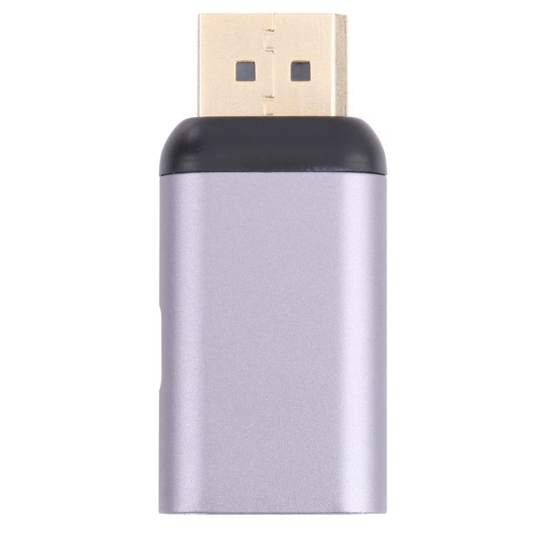 2 in 1 4K 60Hz DP Male to USB-C / Type-C Charging + USB-C / Type-C Female Adapter-Reluova