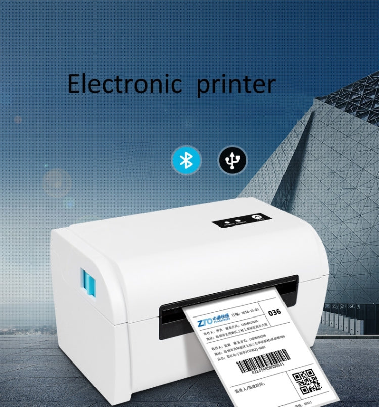 ZJ-9200 Portable USB Port Thermal Bluetooth Ticket Printer with Holder My Store