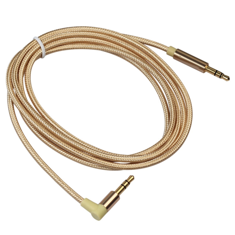 AV01 3.5mm Male to Male Elbow Audio Cable, Length: 1.5m My Store