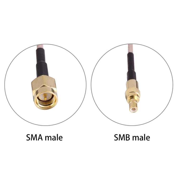 60cm SMA Male to SMB Male Adapter RG316 Cable My Store