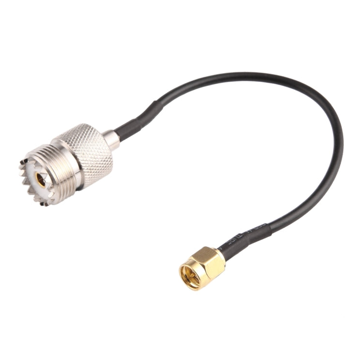 15cm UHF Female to SMA Male Adapter RG174 Cable