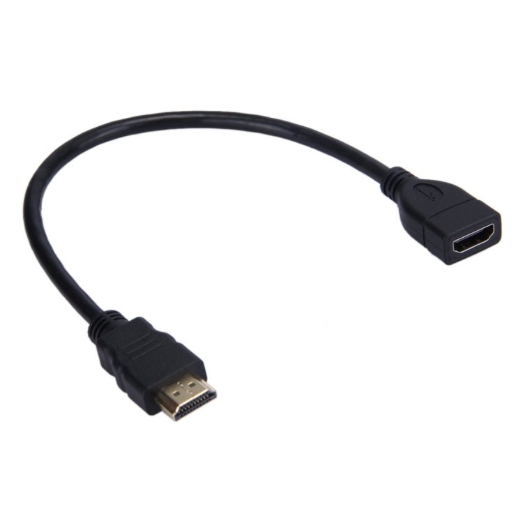 30cm High Speed HDMI 19 Pin Male to HDMI 19 Pin Female Adapter Cable My Store