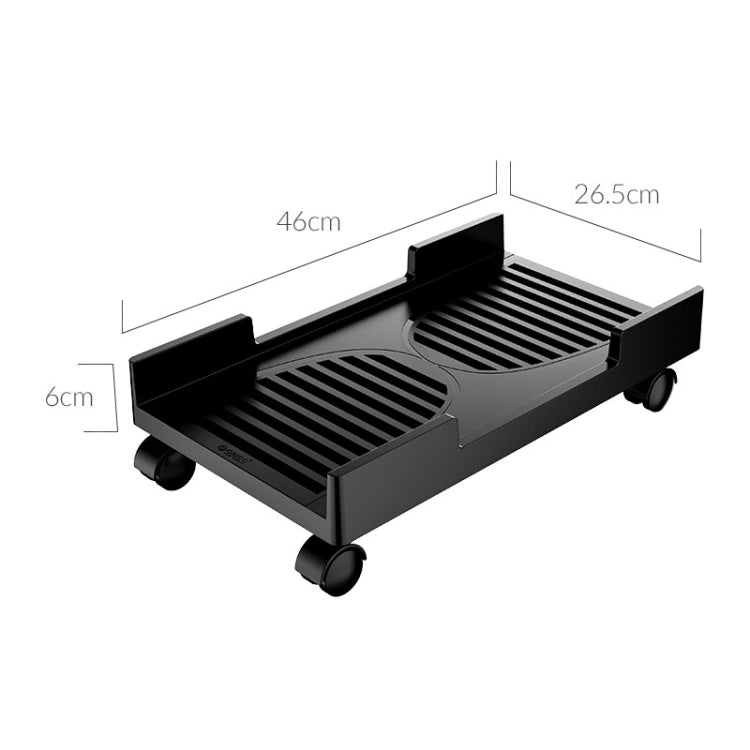 ORICO CPB3-BK-BP Computer Host Bracket with Wheels