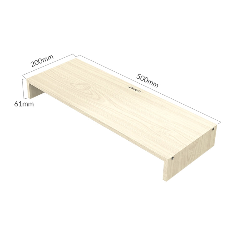 ORICO MSR-01-WD-BP Wood Grain Computer Monitor Holder, Size: 50 x 20 x 6.1cm My Store