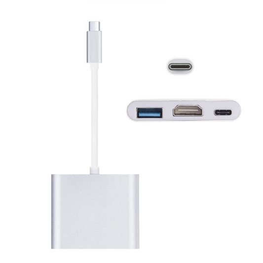 USB-C / Type-C 3.1 Male to USB-C / Type-C 3.1 Female & HDMI Female & USB 3.0 Female Adapter My Store