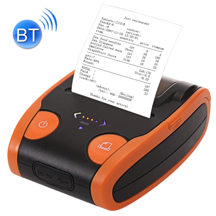 QS-5806 Portable 58mm Bluetooth POS Receipt Thermal Printer My Store