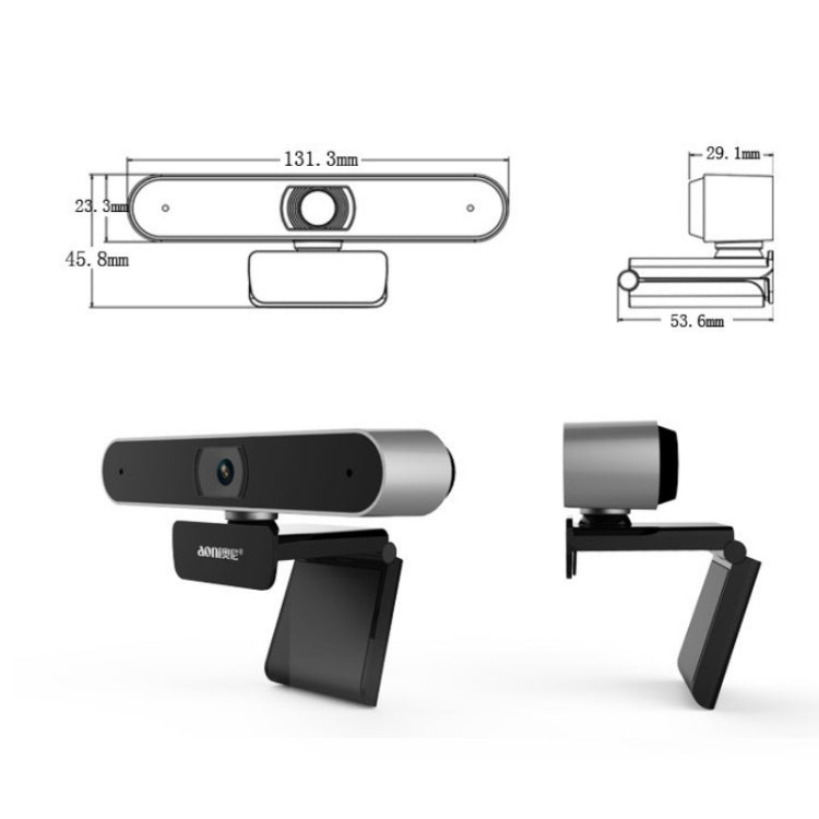 Aoni A30 Beauty FHD 1080P Smart IPTV WebCam Teleconference Teaching Live Broadcast Computer Camera with Microphone