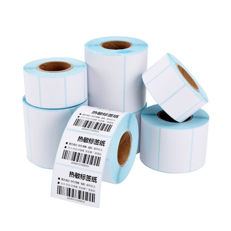 10 PCS 60mmx40mm 700 Sheets Self-adhesive Thermal Barcode Label Paper