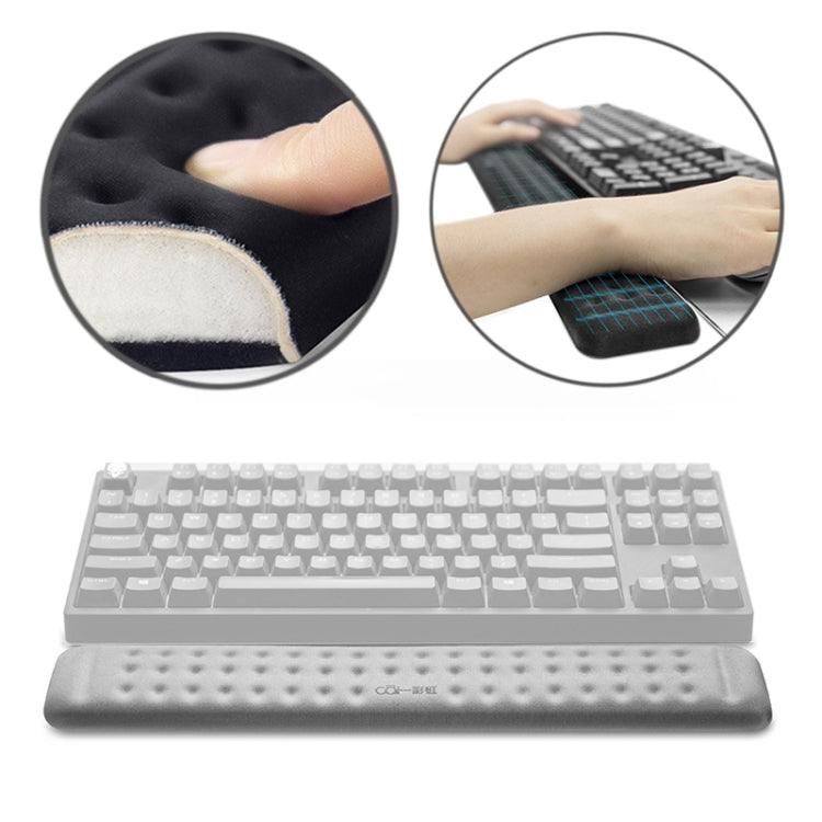 Mechanical Keyboard Wrist Rest Memory Foam Mouse Pad, Size : M My Store