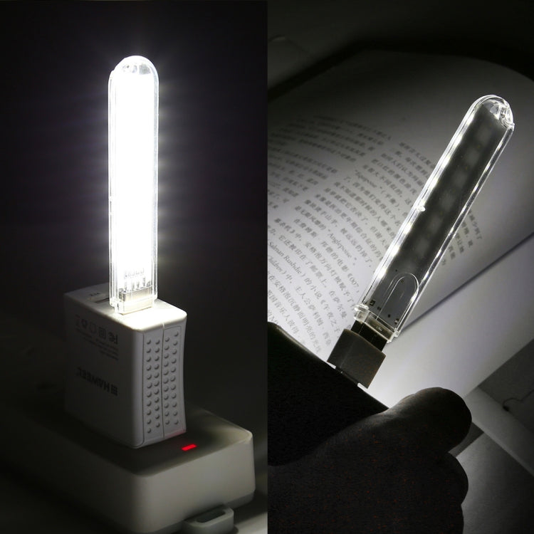 8LEDs 5V 200LM USB LED Book Light Portable Night Light, with Type-C Adapter My Store