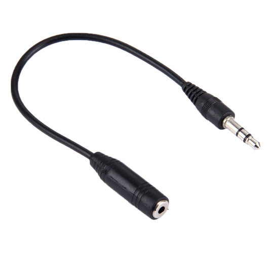 3.5 Male to 2.5 Female Converter Cable, Length: 23cm(Black) My Store