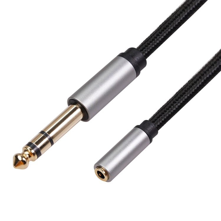 3662A 6.35mm Male to 3.5mm Female Audio Adapter Cable, Length: 1.5m-Reluova