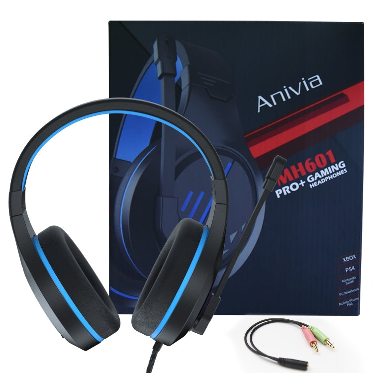 SADES MH601 3.5mm Plug Wire-controlled Noise Reduction E-sports Gaming Headset with Retractable Microphone, Cable Length: 2.2m My Store