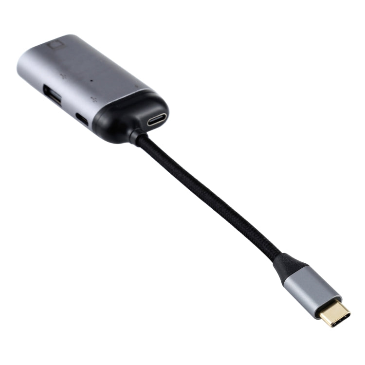 Type-C / USB-C Male to RJ45 Female  + Type-C / USB-C Female + USB Female Adapter Converter My Store